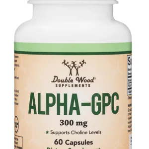 Alpha GPC 300 mg Per Capsule - 60 Capsules